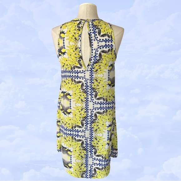 PRONTO Swing Dress sleeveless minidress shift floral print size small - Picture 4 of 8